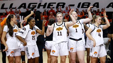 Oklahoma state university cowgirls basketball - Cowgirls Complete Season Sweep of Baylor In Dominant Fashion. STILLWATER, Okla. — Oklahoma State's women's basketball team ran its winning streak to four with a 77-56 win over Baylor in front of 3,799 fans inside Gallagher-Iba Arena on Saturday afternoon. With the win, OSU improved to 18-7 overall and 8-5 in league play …